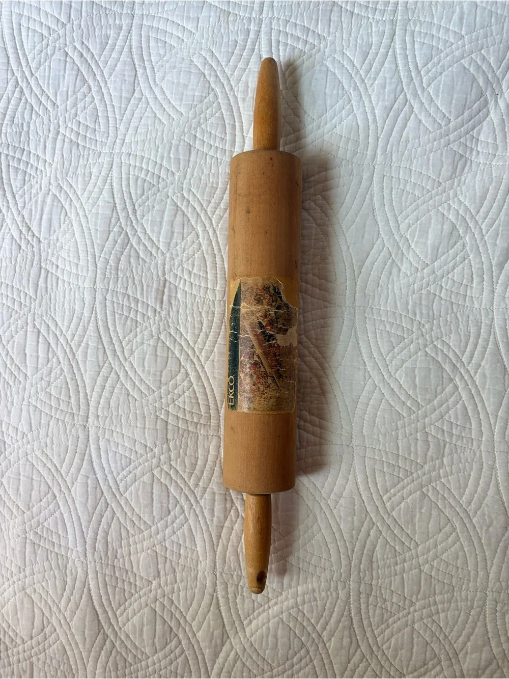 ECKO Wooden Rolling Pin Vintage